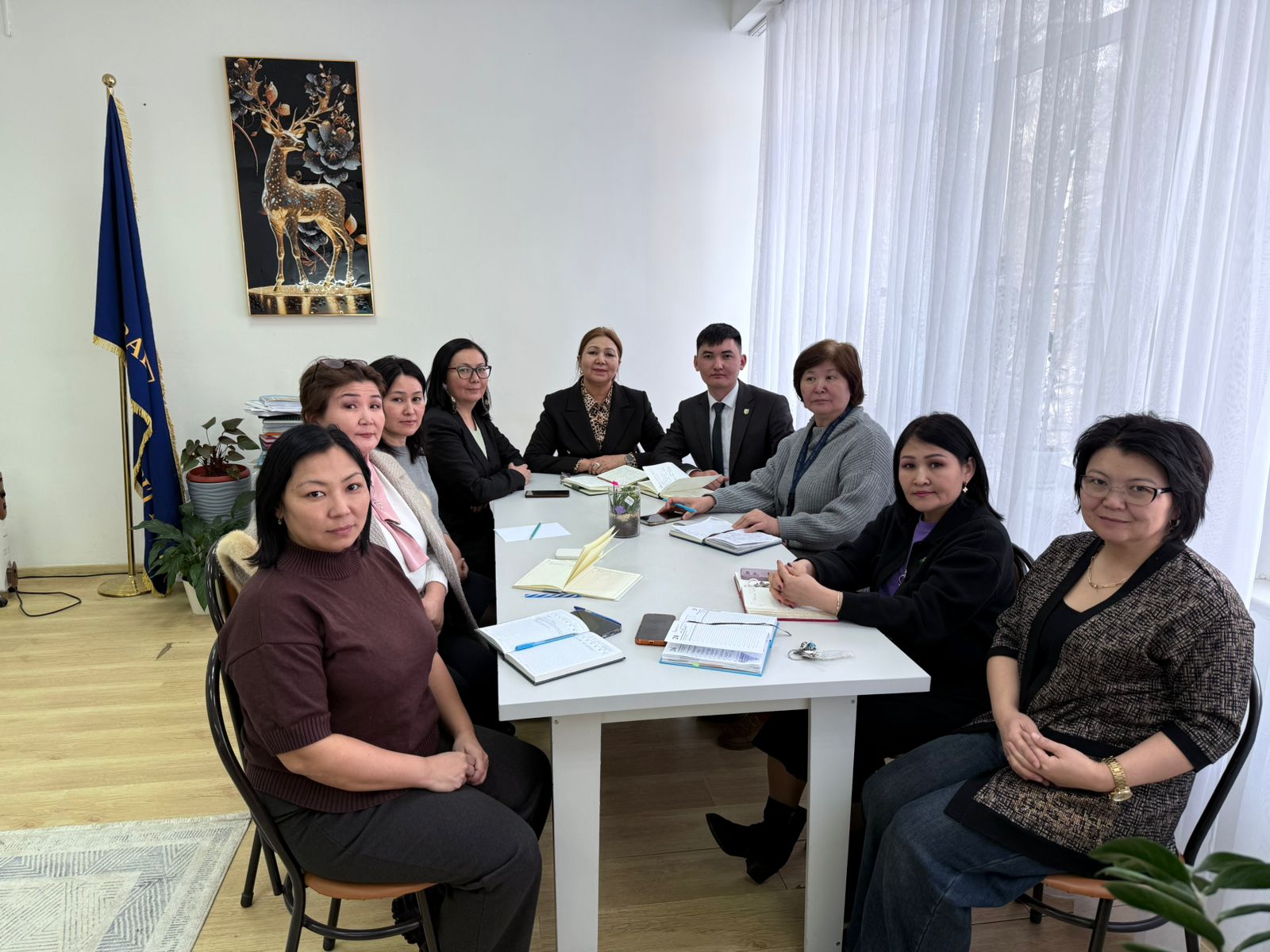 Әл-Фараби атындағы Қазақ ұлттық университеті Биология және биотехнология факультеті деканатында Жаңа Конституция кең көлемде талқыланды